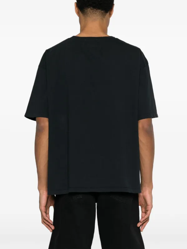 RHUDE ルード Palmera コットン 半袖 Tシャツ ブラック 関送込 RHUDE Palmera Tee 