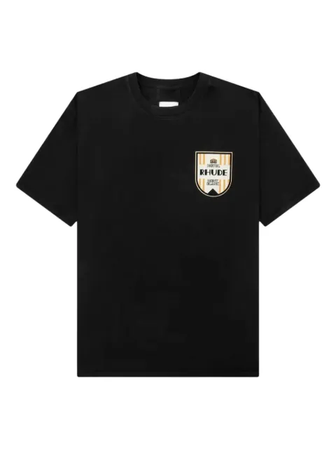RHUDE t-shirt med logotyp