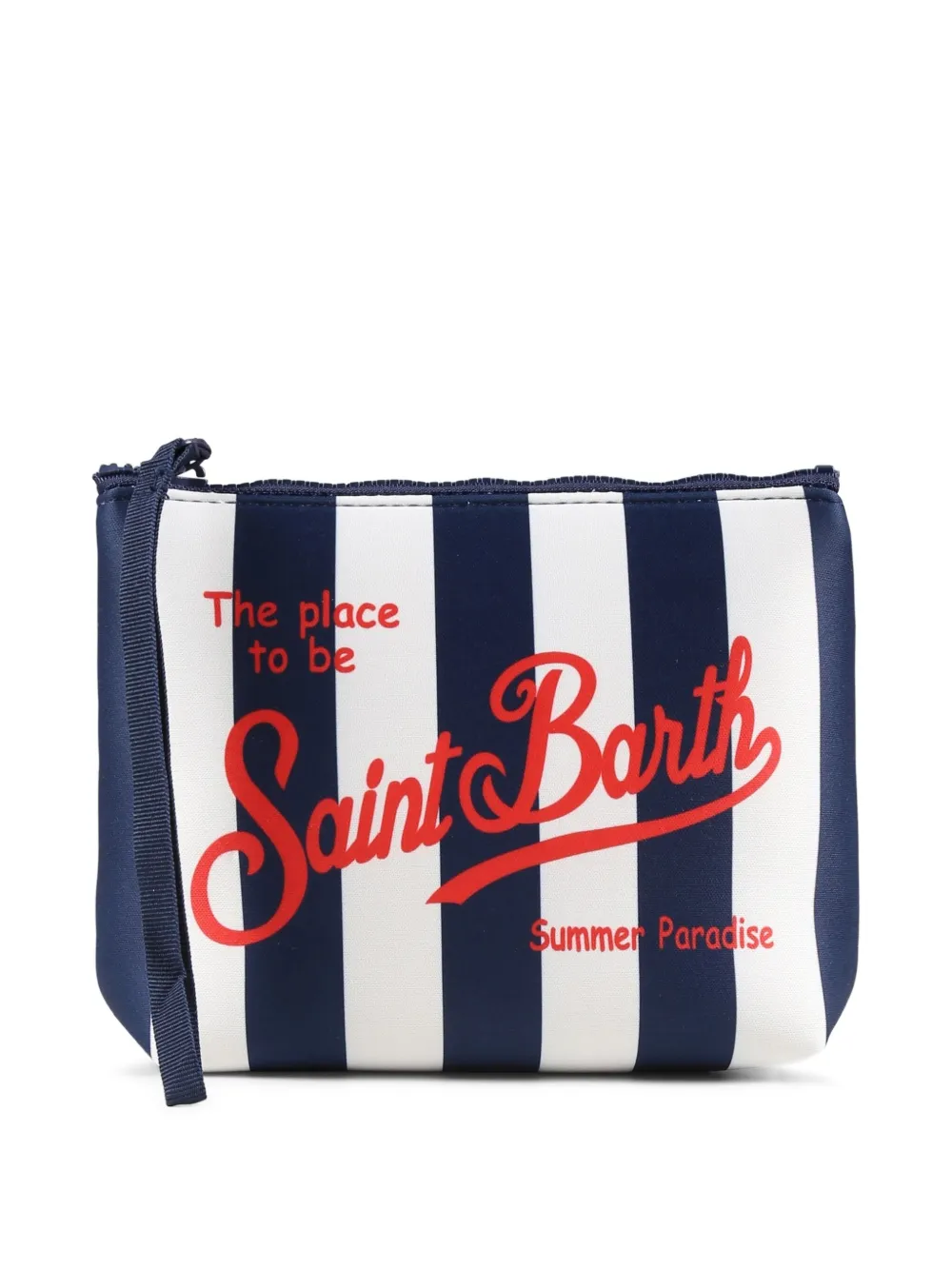 MC2 Saint Barth Kids ロゴ バッグ - ブルー MC2 Saint Barth Kids ロゴ バッグ - ブルー