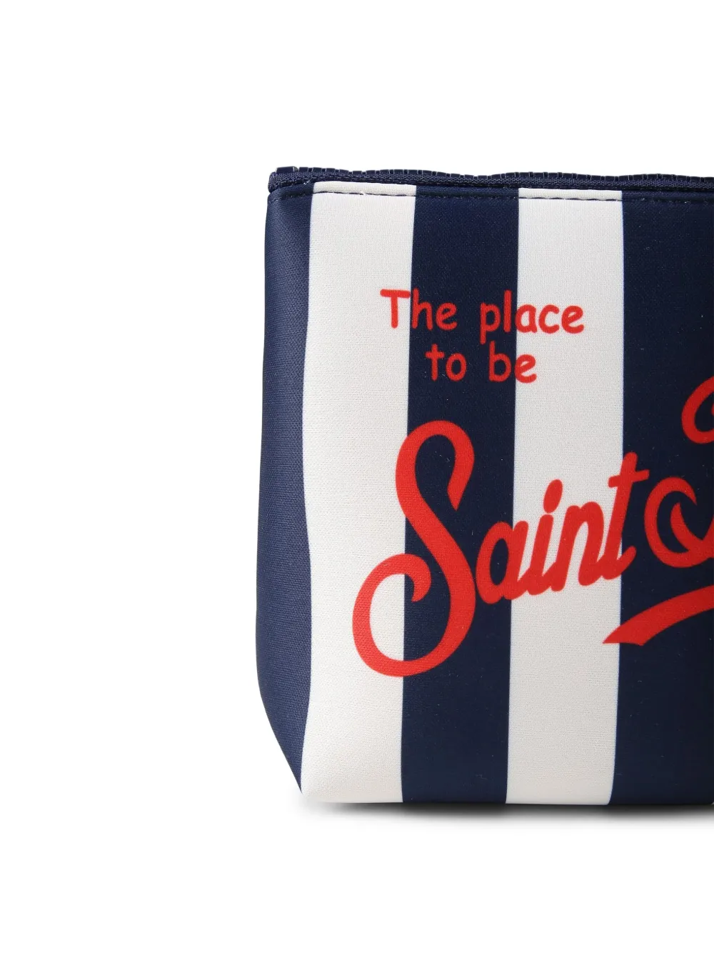 MC2 Saint Barth Kids Tas met logo Blauw