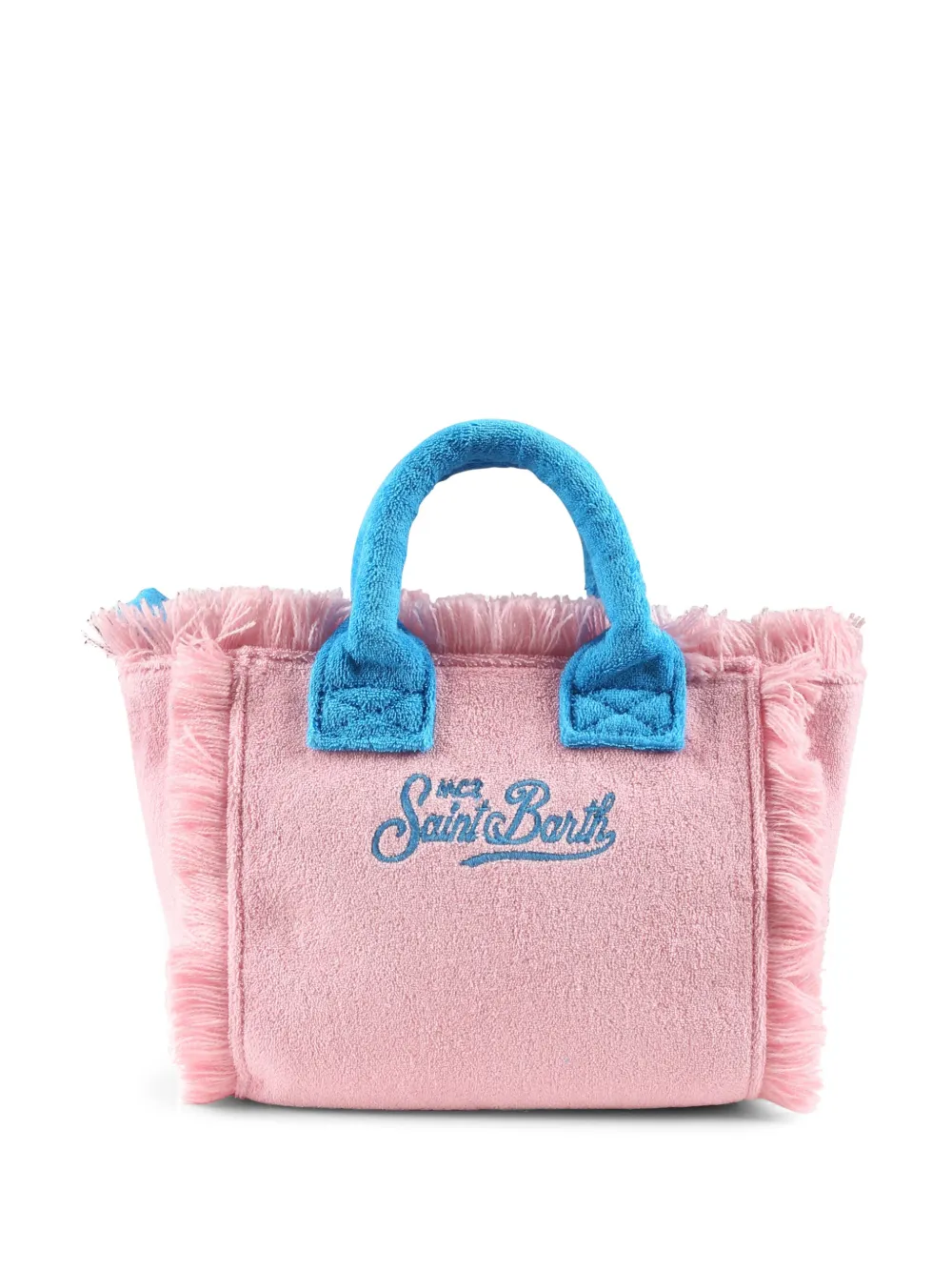 MC2 Saint Barth Kids embroidered-logo bag - Roze