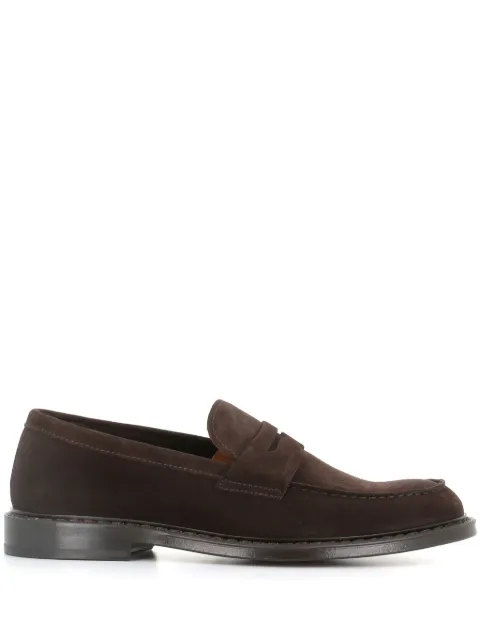 Doucal's suede loafers
