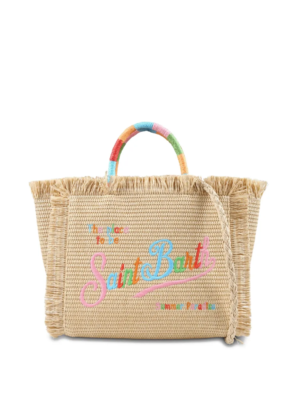 MC2 Saint Barth Kids ロゴ バッグ - ニュートラル MC2 Saint Barth Kids ロゴ バッグ - ニュートラル