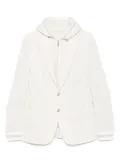 Eleventy layered blazer - Neutrals