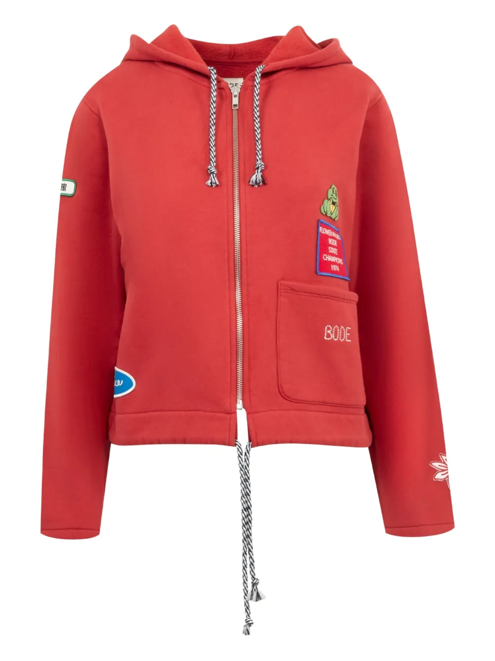 BODE Camper hoodie Rood