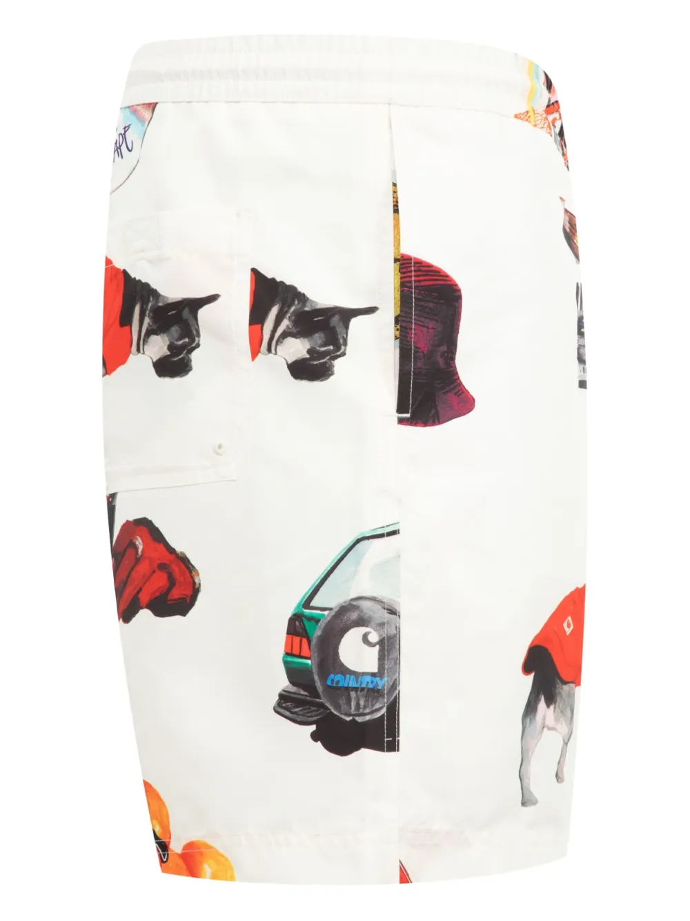 Carhartt WIP Zwembroek Wit