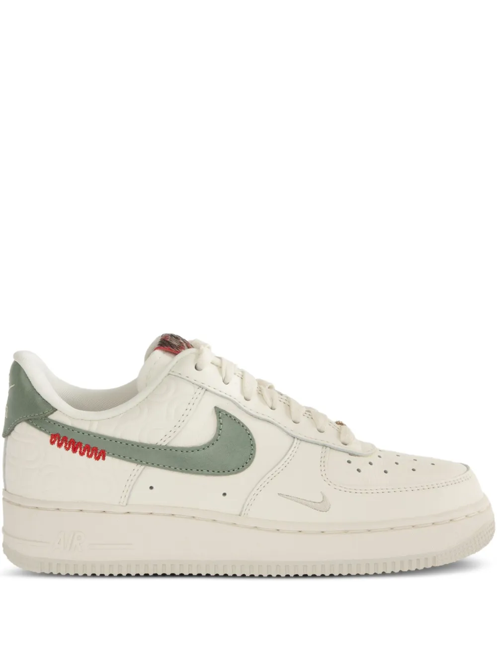 Nike x Supreme Air Max 1 '87 SP "Speed Yellow White" sneakers Geel
