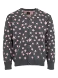 Needles knitted cardigan - Grey