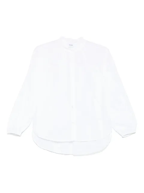 ASPESI gathered poplin shirt