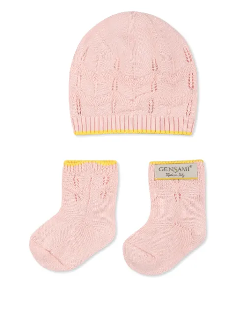 Gensami kids set de gorro Happy ZigZag