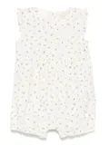 guess kids floral-print shortie - Neutrals