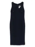 CHANEL Pre-Owned 1994 sleeveless midi dress - Blue