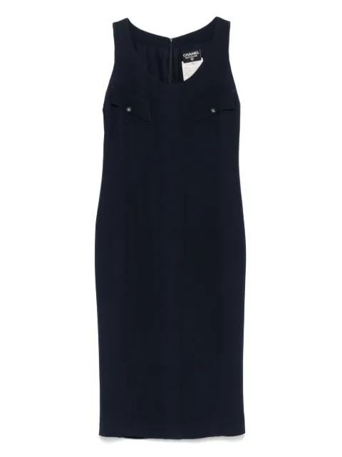 CHANEL Pre-Owned 1994 sleeveless midi dress 