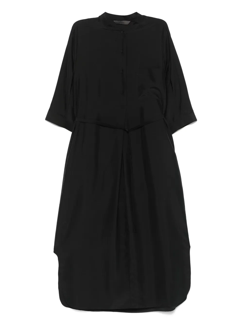 silk midi dress