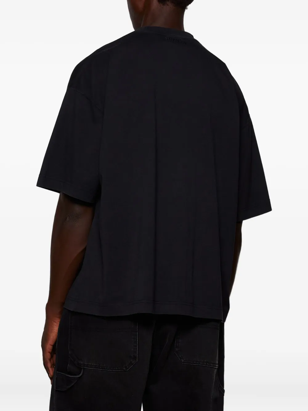 VETEMENTS graphic-print T-shirt Zwart