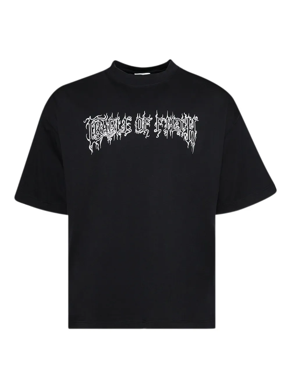 VETEMENTS graphic-print T-shirt Zwart