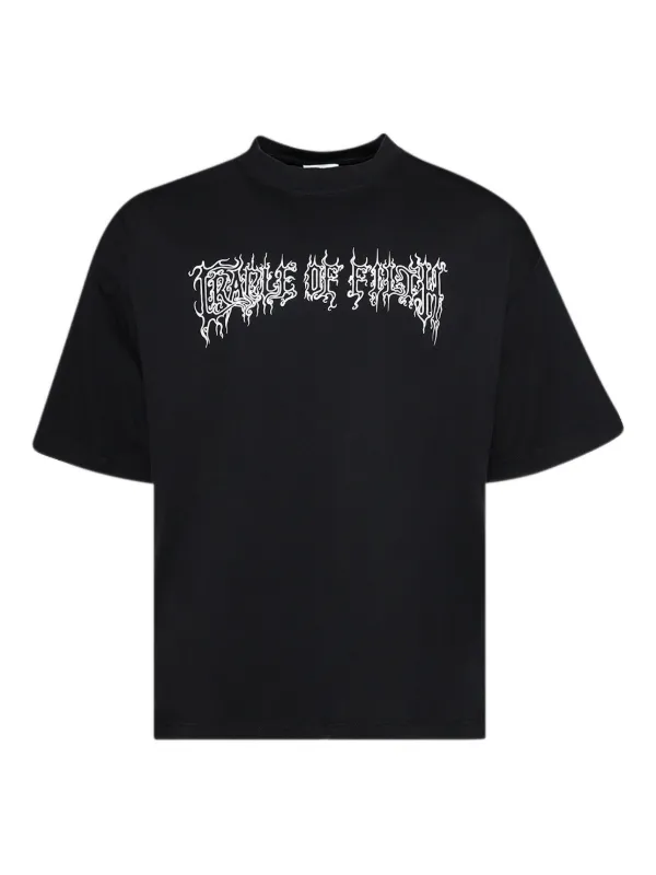 VETEMENTS グラフィック Tシャツ | ブラック | FARFETCH JP