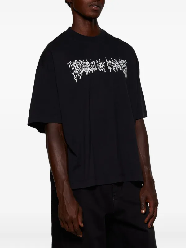 VETEMENTS グラフィック Tシャツ | ブラック | FARFETCH JP