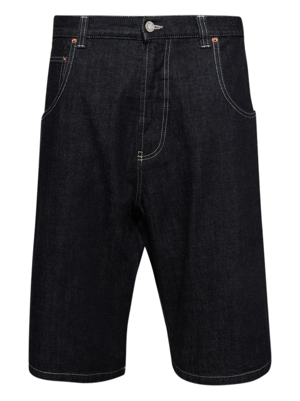 VETEMENTS denim utility shorts Blauw