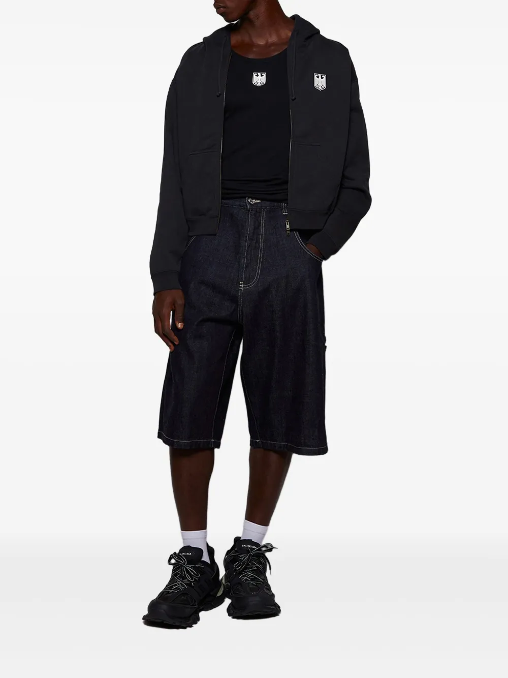 VETEMENTS shorts utility de mezclilla | Shorts de mezclilla | Image 2