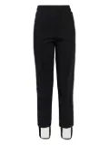 VETEMENTS elasticated stirrup-straps track pants - Black