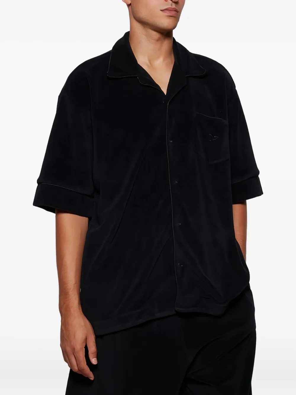 VETEMENTS Towel shirt - Zwart