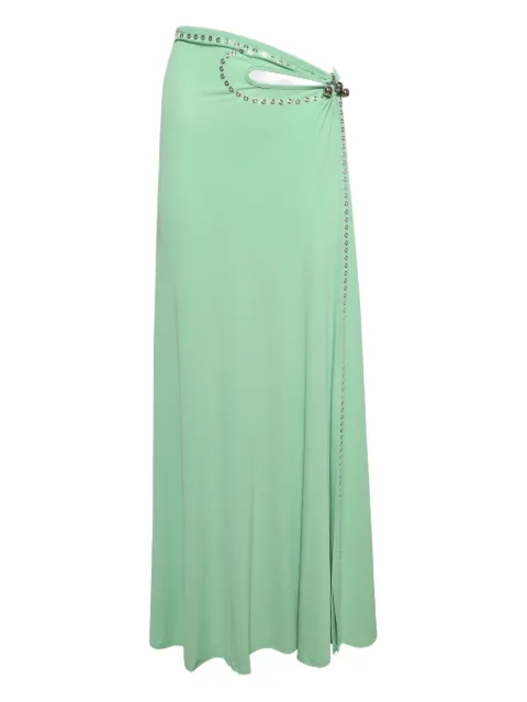 Rabanne cut-out eyelet-embellished skirt