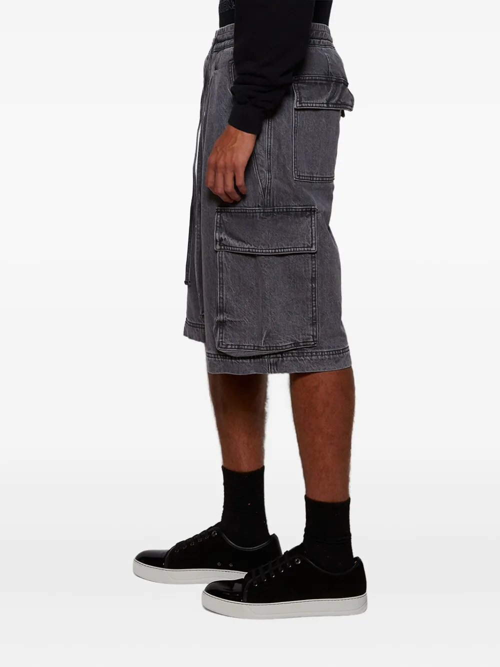 Nahmias Shorts met trekkoord Grijs