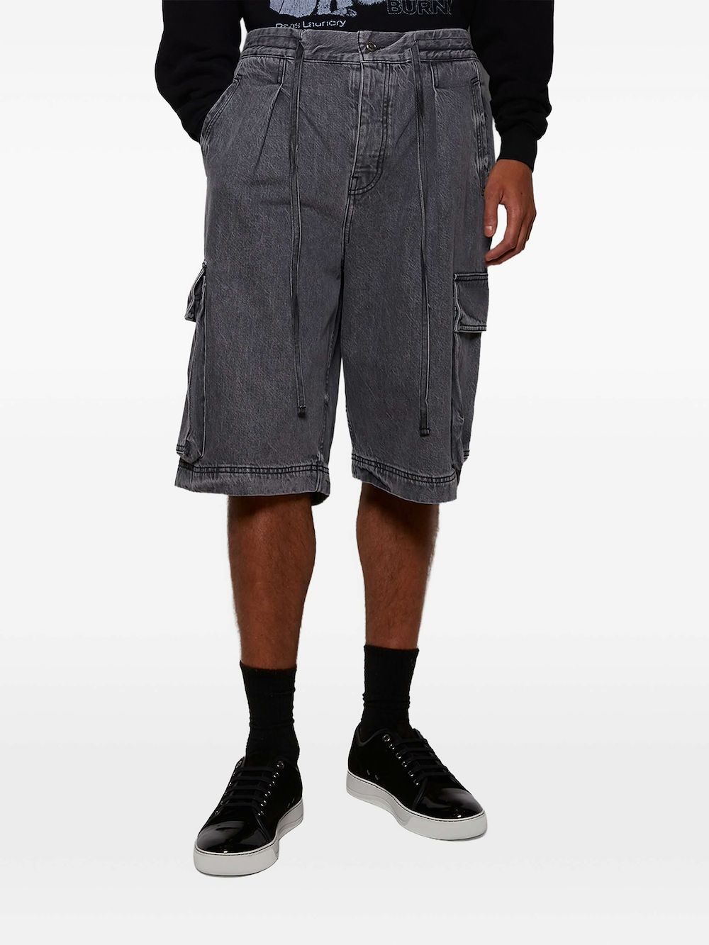 Nahmias Shorts met trekkoord Grijs