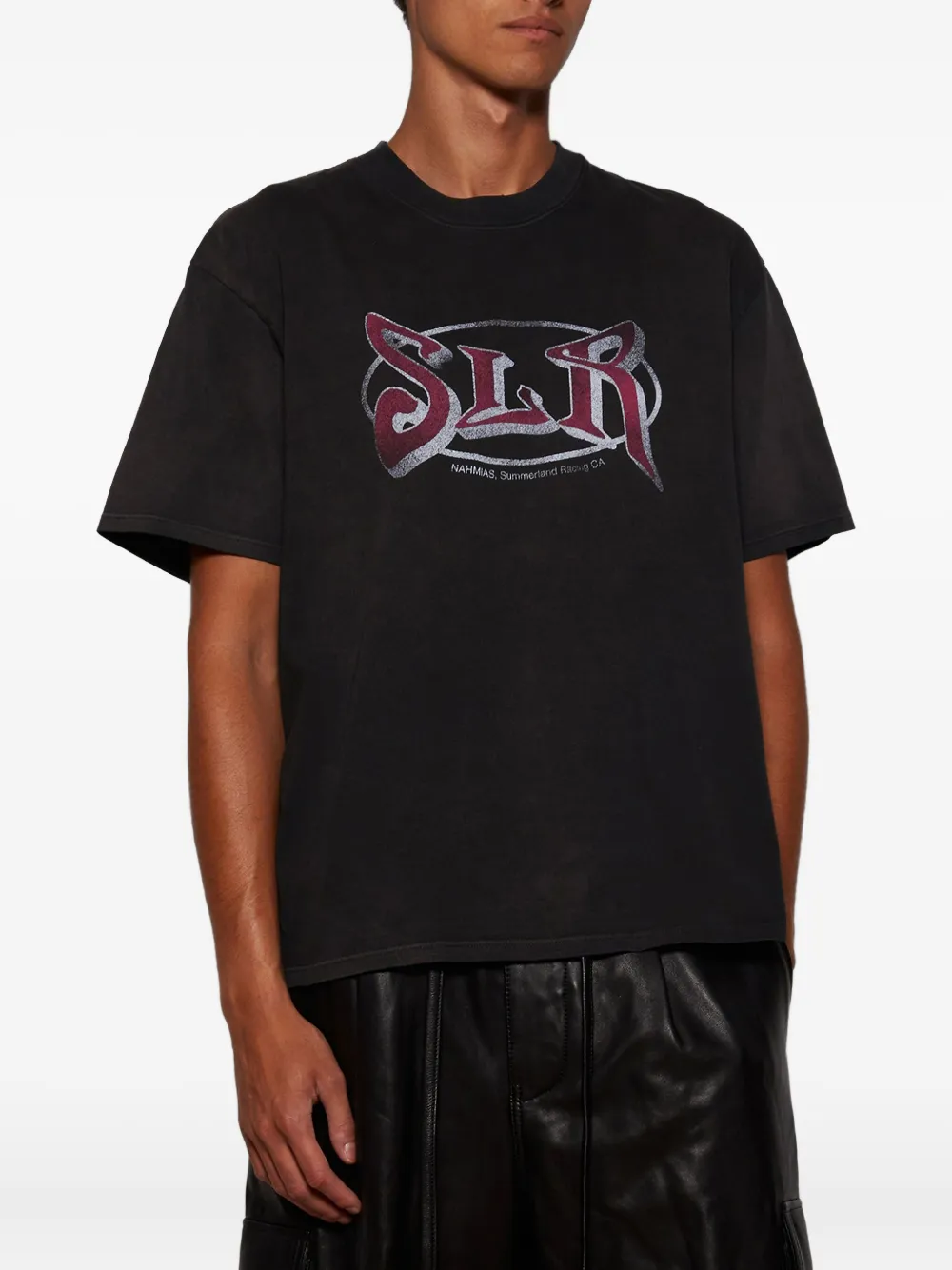 Nahmias Katoenen T-shirt Grijs