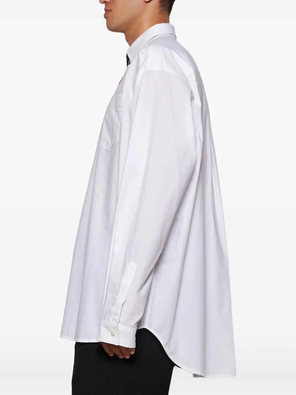 VETEMENTS Overhemd met gestrikte details Wit