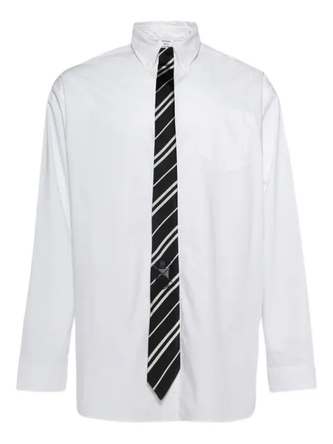 VETEMENTS tie-detailed shirt