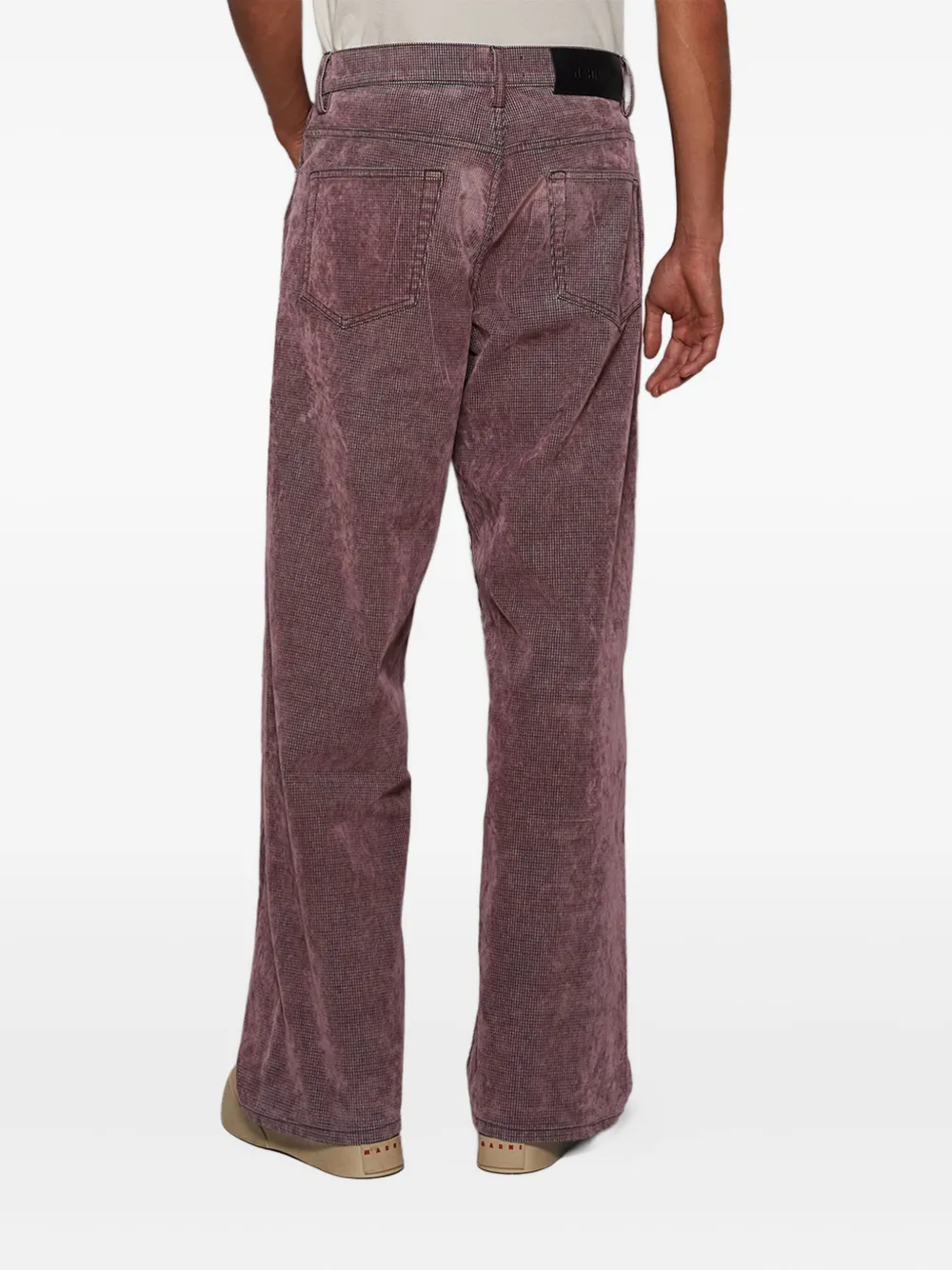 Nahmias Jeans met knoopsluiting Roze