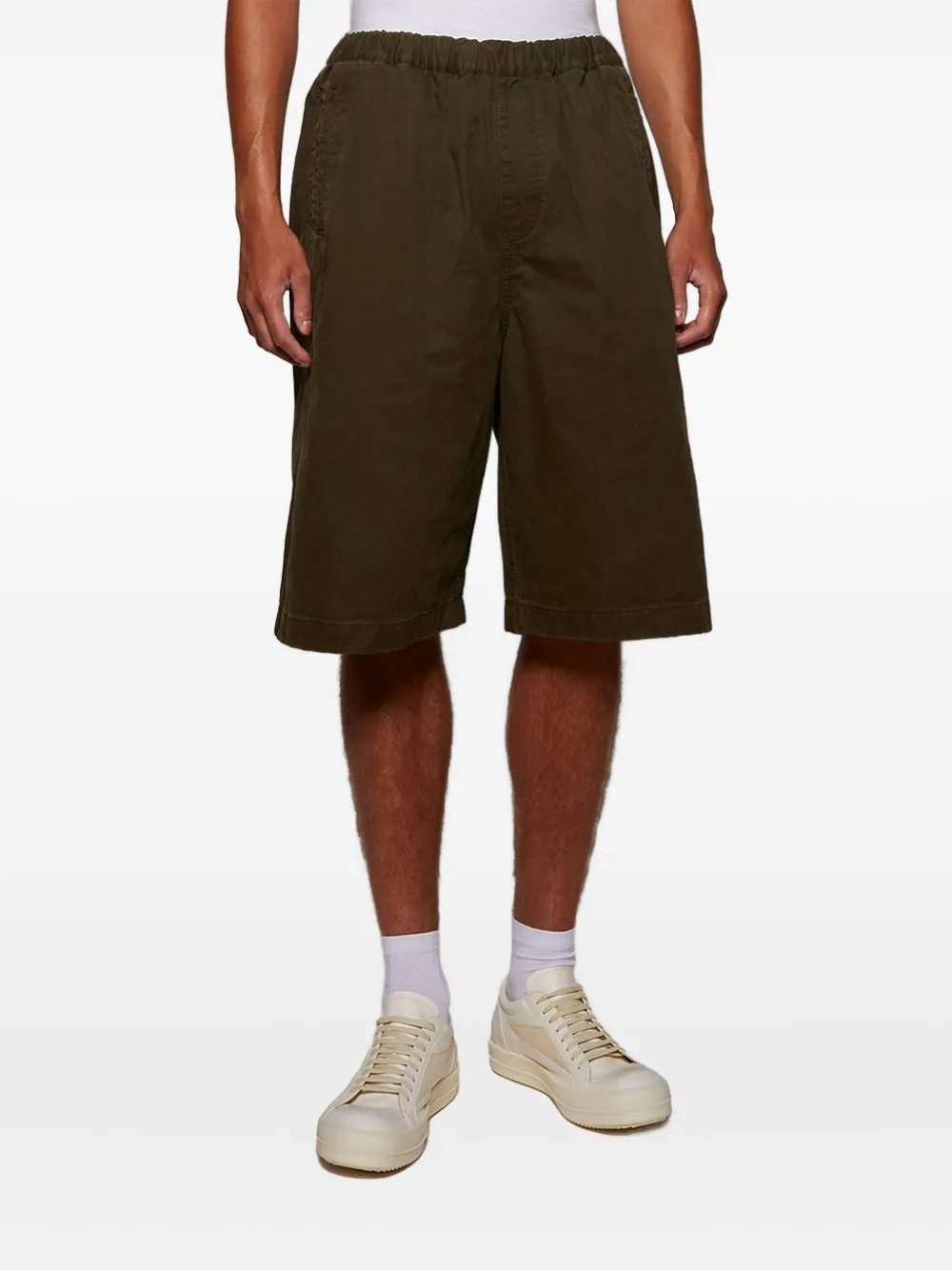 ENTIRE STUDIOS Shorts met elastische taille Groen