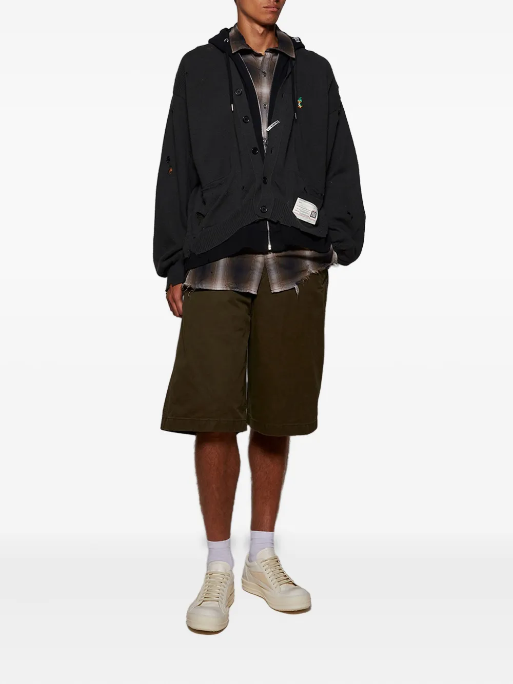 ENTIRE STUDIOS bermudas con pretina elástica | Shorts cargo | Image 2