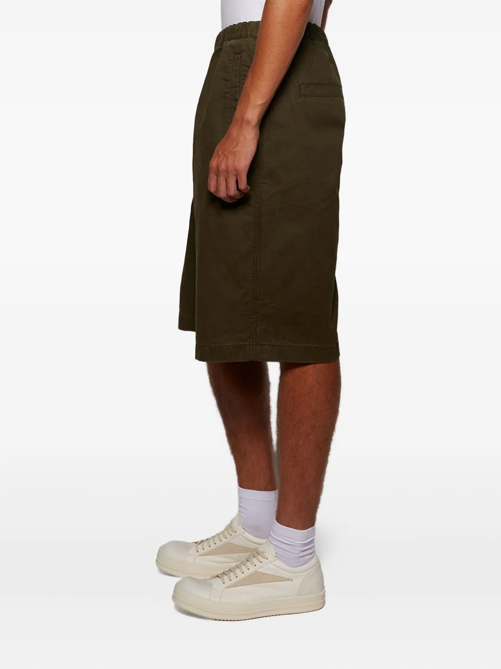 ENTIRE STUDIOS Shorts met elastische taille Groen