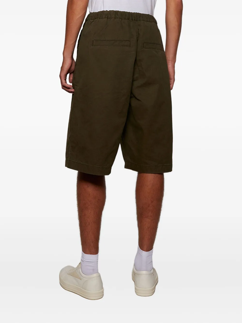 ENTIRE STUDIOS Shorts met elastische taille Groen