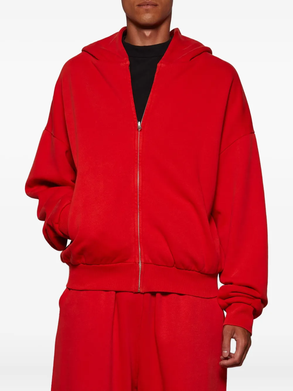 ENTIRE STUDIOS Thermal hoodie Rood