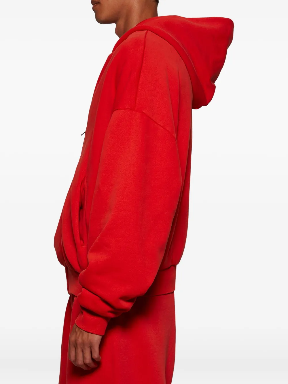 ENTIRE STUDIOS Thermal hoodie Rood