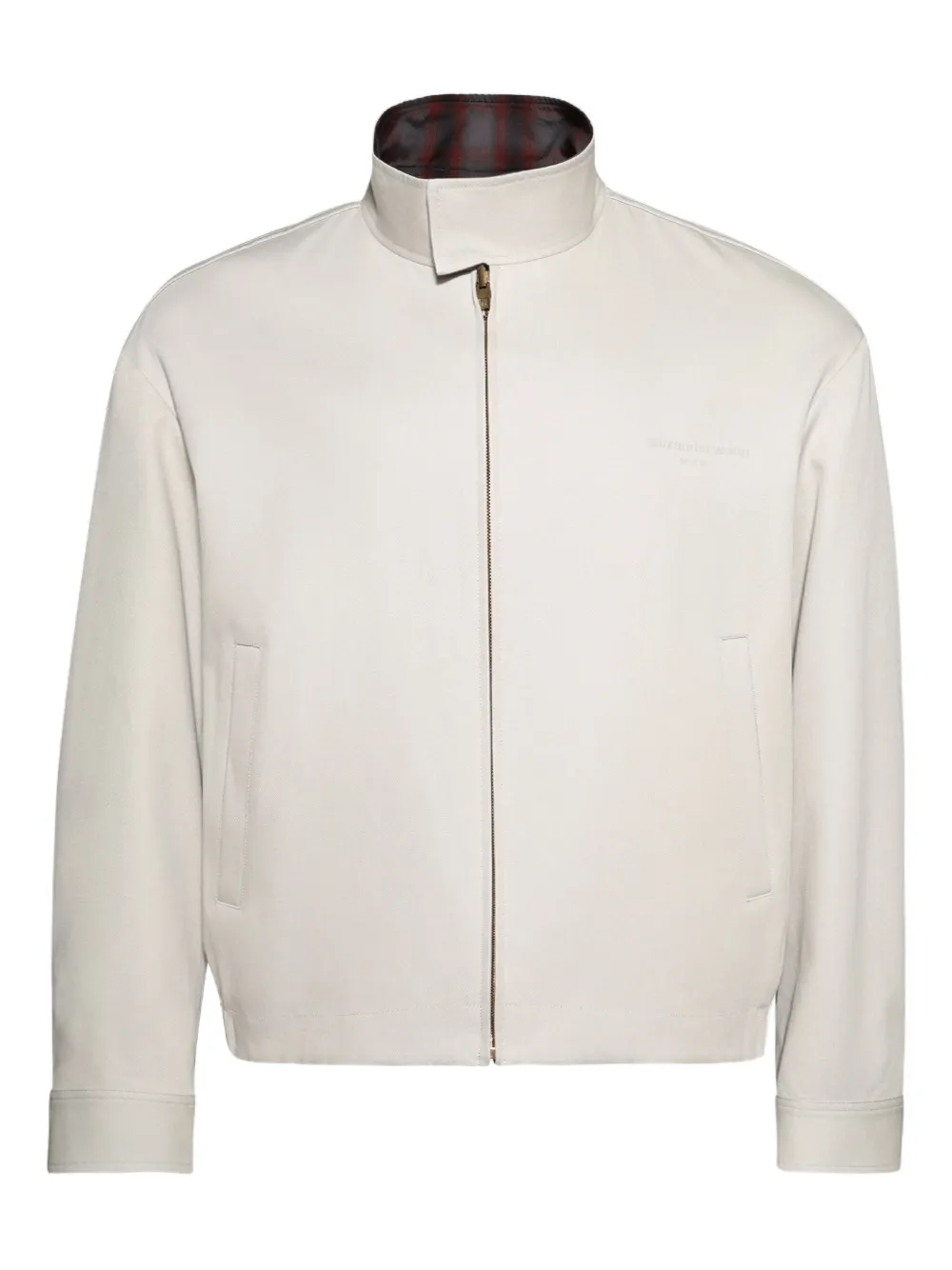 Alexander Wang reversible check-pattern bomber jacket | Neutrals | Image 1