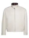 Alexander Wang reversible check-pattern bomber jacket - Neutrals