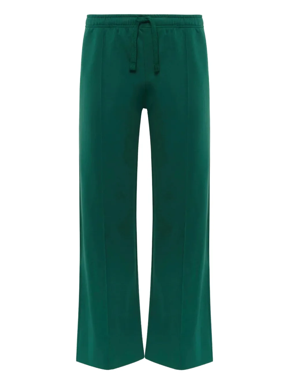 JW Anderson logo-appliqué drawstring trousers | Green | Image 1