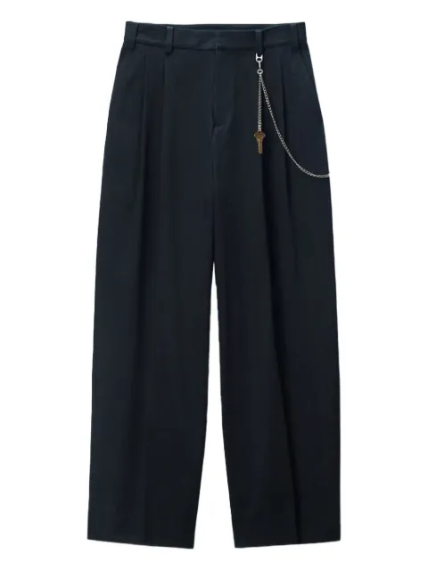 Alexander Wang pleated-details chain-detail trousers