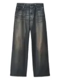 Alexander Wang logo-patch jeans - Black