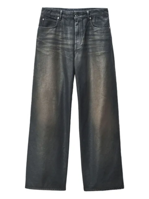 Alexander Wang logo-patch jeans