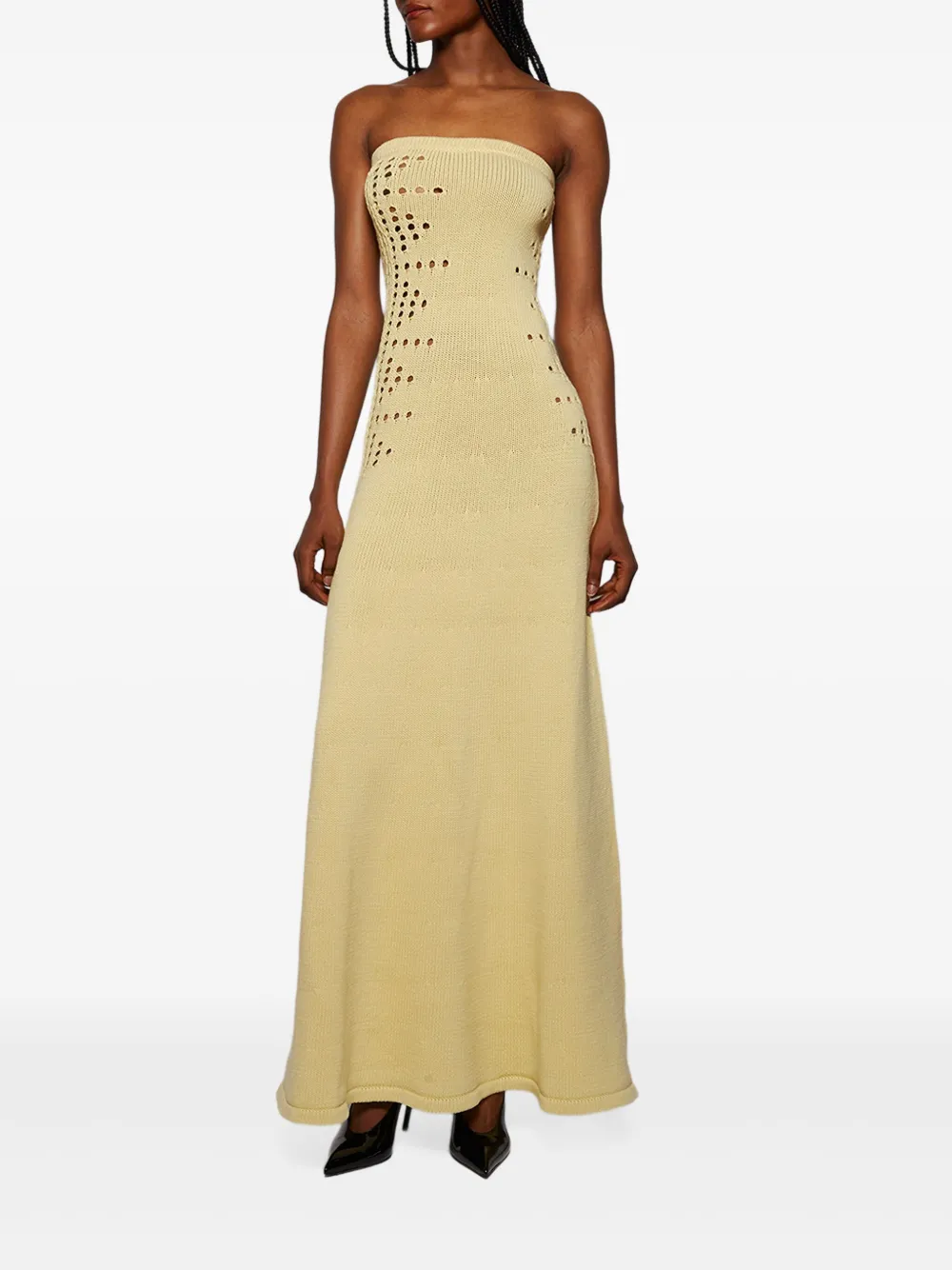  Diotima Mavis Cut-out Maxi Dress - Neutrals 
