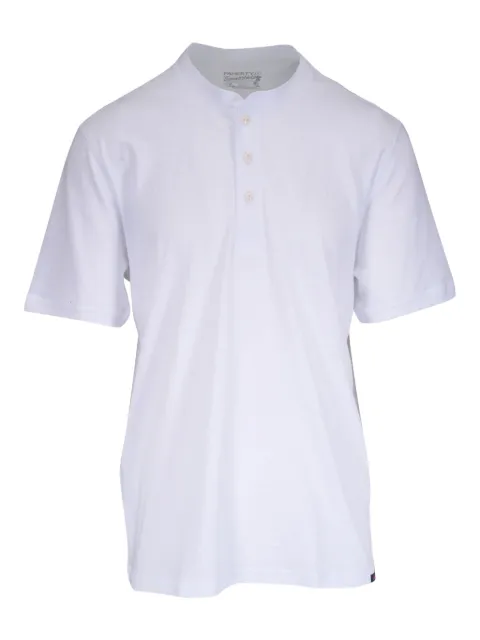 FAHERTY cotton henley T-shirt