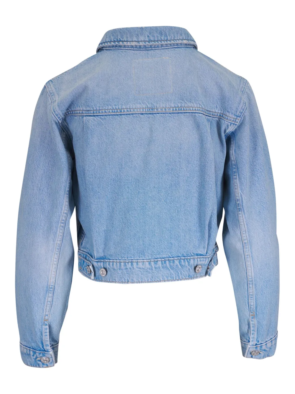 MOTHER Denim jack met rits Blauw