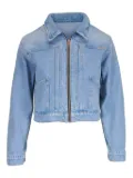 MOTHER zip-up denim jacket - Blue