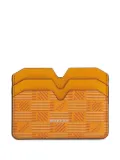 Moreau geometric-pattern cardholder - Orange